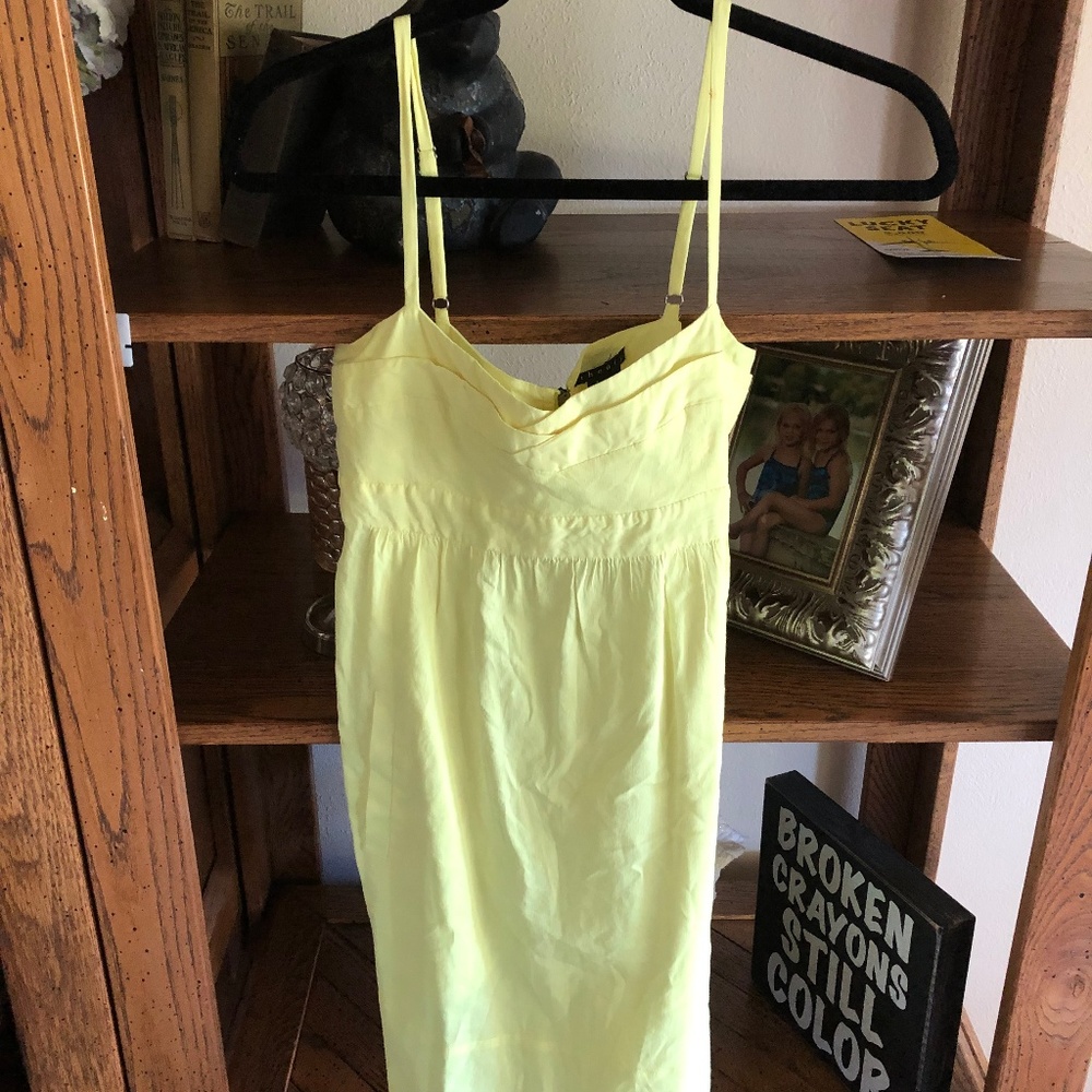 Bright Yellow THEORY Sundress